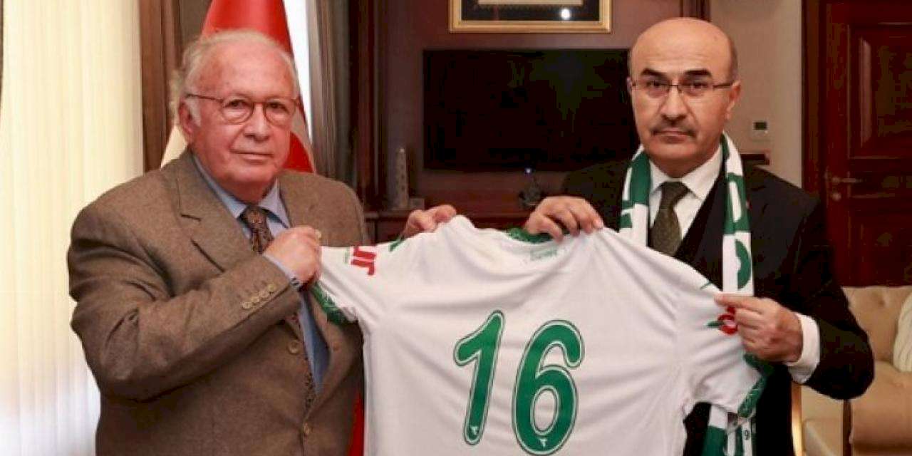 Bursaspor Yönetim Kurulu, Vali Demirtaş'ı ziyaret etti