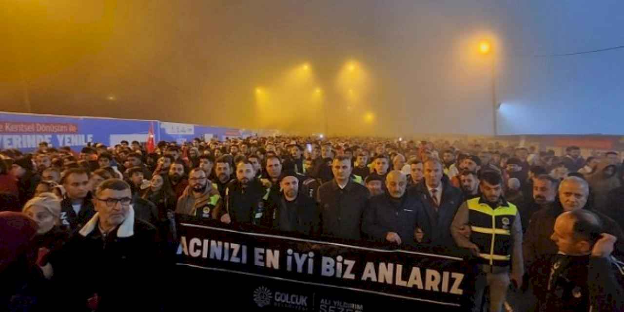 Gölcük'ten Hatay'a dayanışma: 