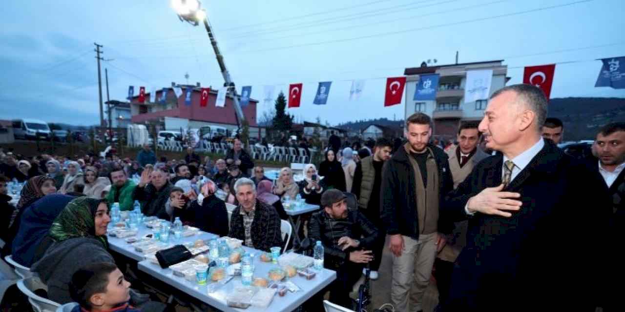 Yörükler Derince’deki iftarda buluştu