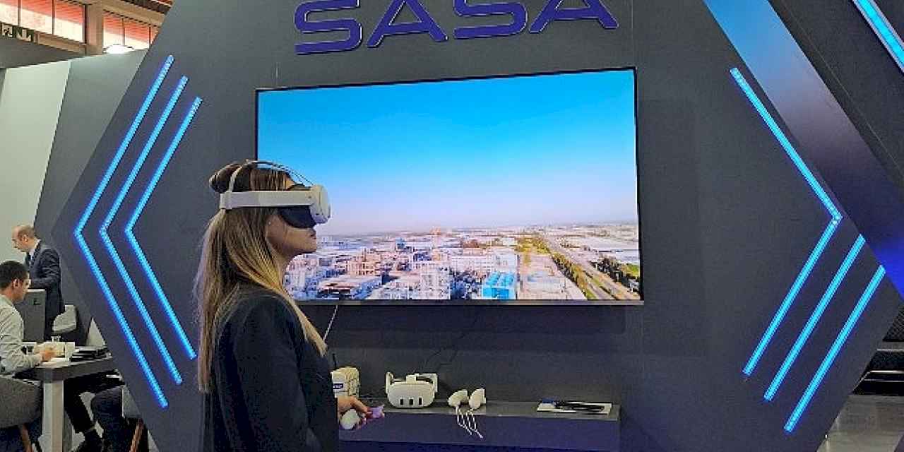 SASA, Adana'daki tesislerini İstanbul'da VR ile gezdirdi