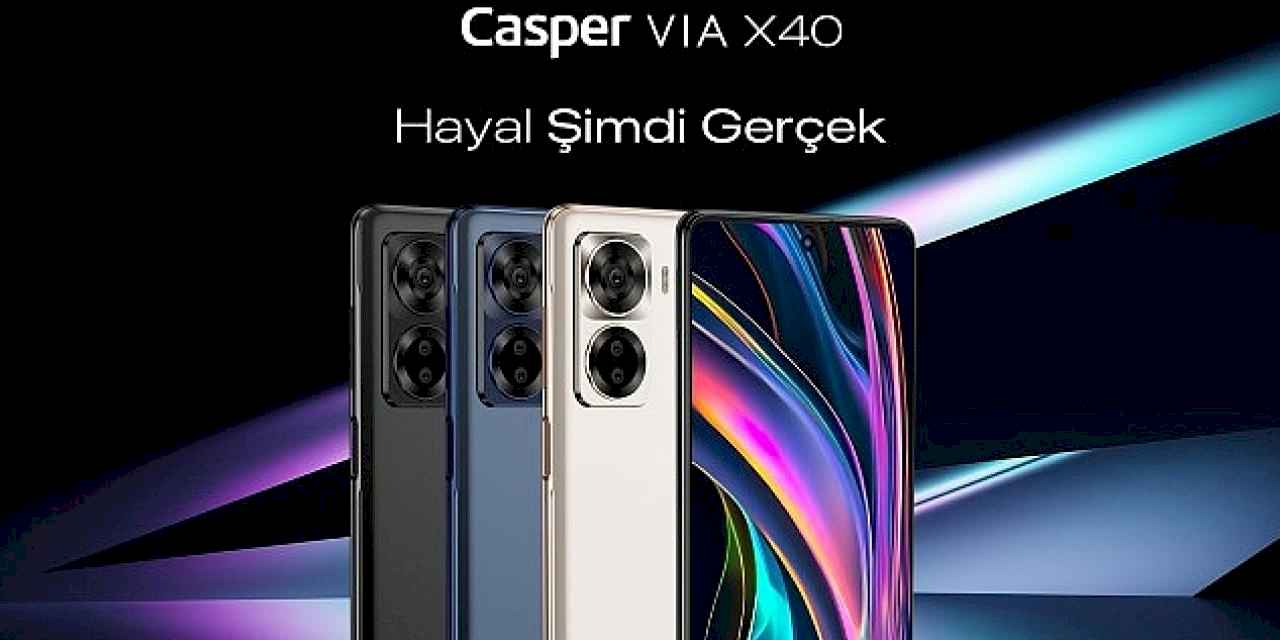 Türkiye'nin En Beğendiği Renkler Casper VIA X40'ta!