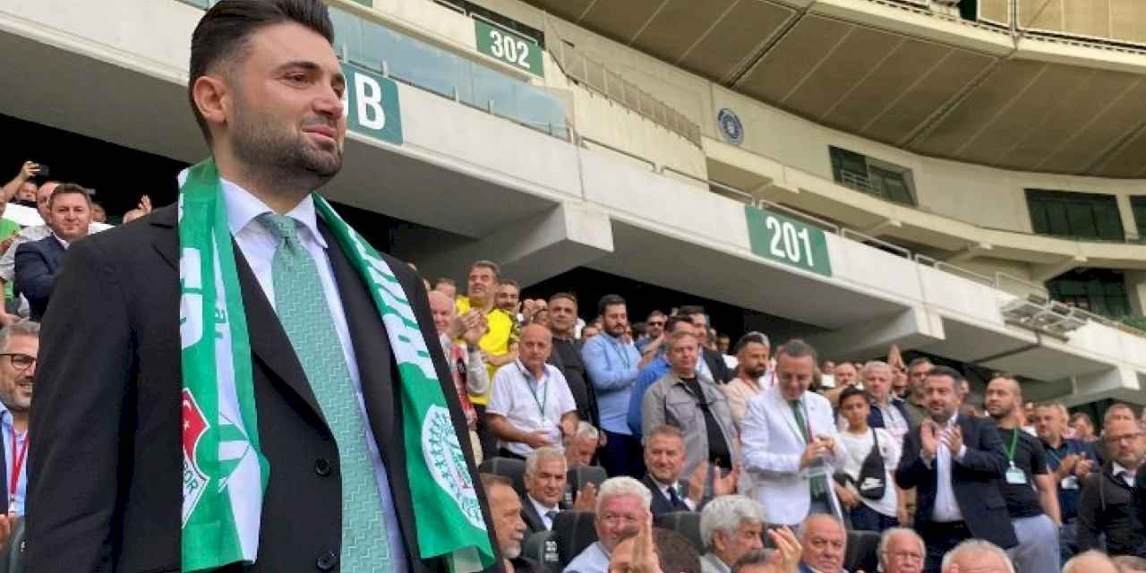 Bursaspor'un kampanyasına ilk bağış Başkan Çelik'ten