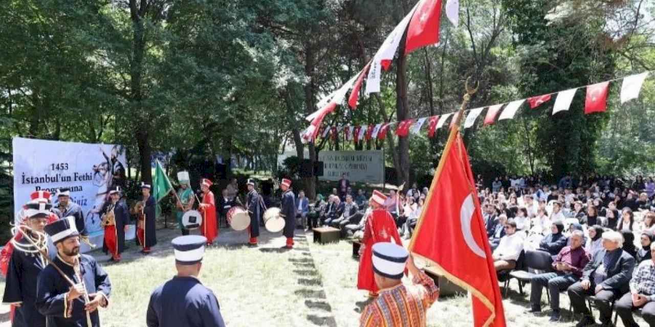Gebze Hünkar Çayırı'nda İstanbul fethine anma