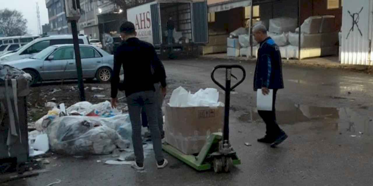 İnegöl'de zabıta çevre için teyakkuzda