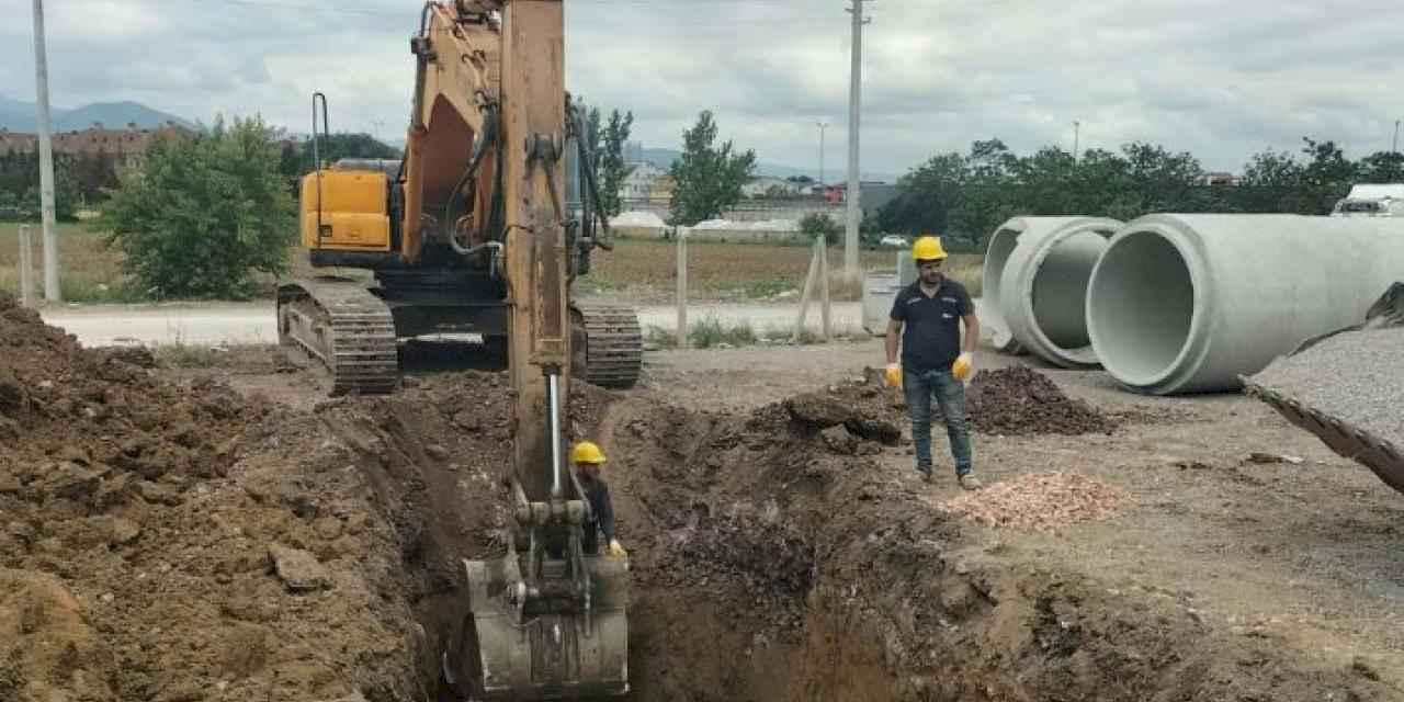 Kocaeli Kartepe'ye yeni yağmursuyu hattı