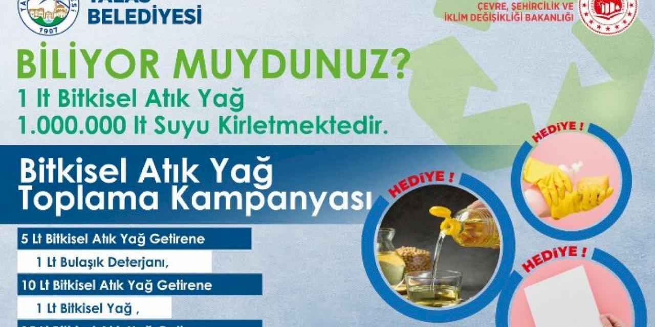 Çevre Günü’nde Talas’ta anlamlı kampanya