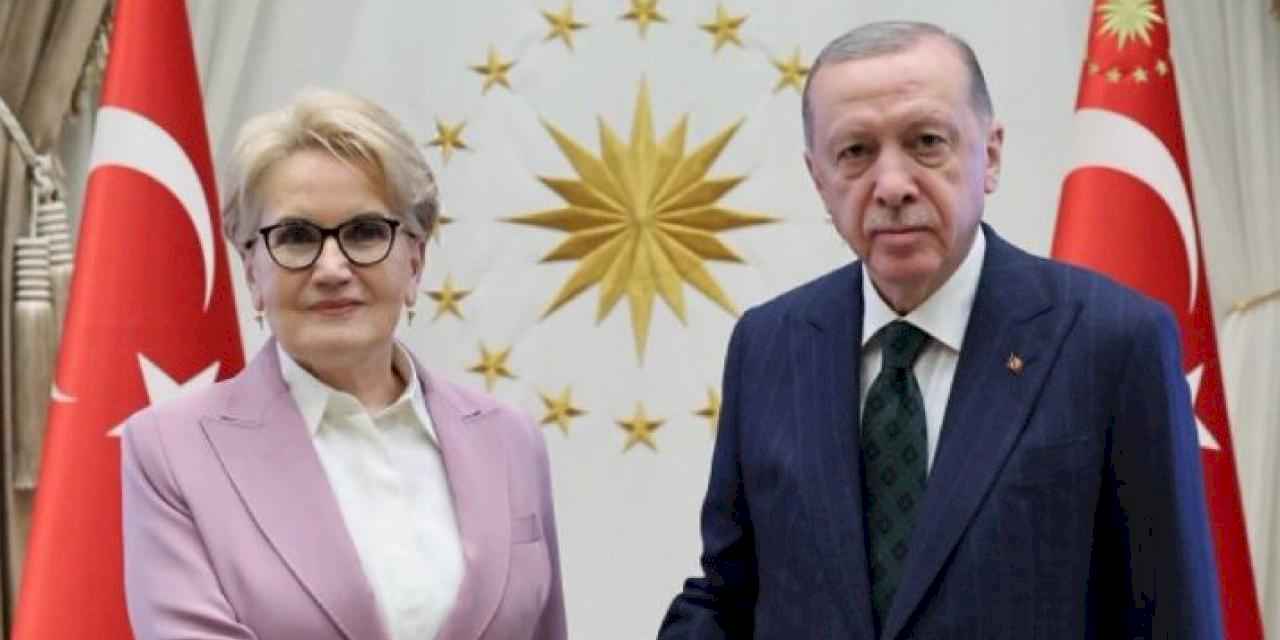 Erdoğan Akşener'i kabul etti