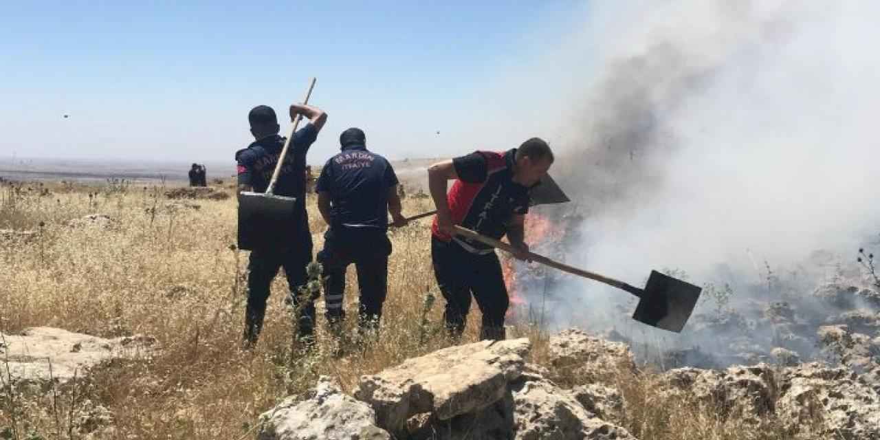 Ormanlık alanda çıkan yangın kontrol altına alındı