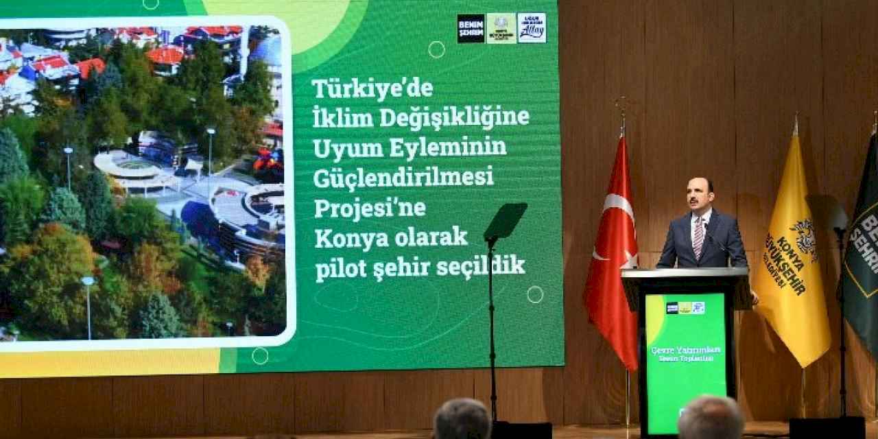 Pilot il Konya'dan 'su tasarrufu' çağrısı
