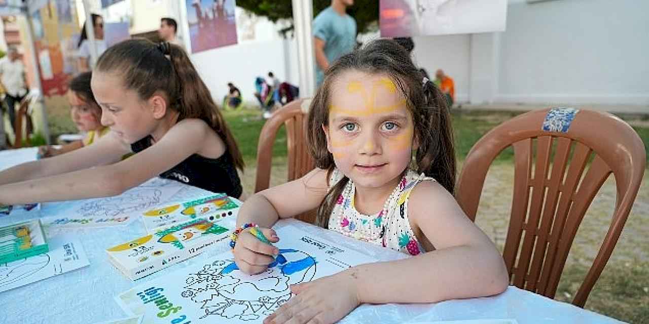 Gaziemir'in çevreci çocukları hem eğlendi hem de öğrendi