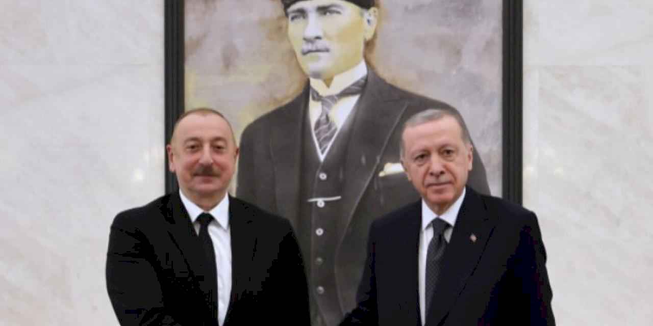 Azerbaycan Cumhurbaşkanı Aliyev Beştepe'de