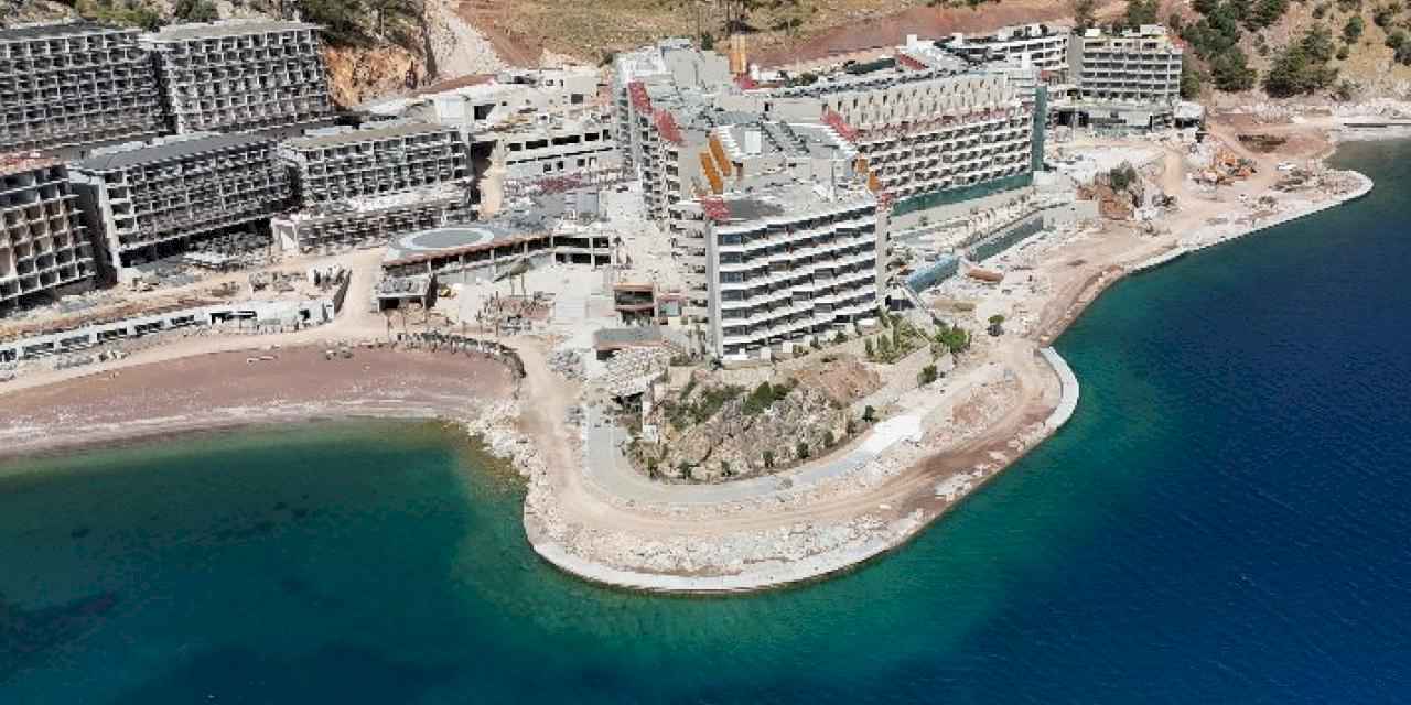 Marmaris Belediyesinden ruhsatsız dev projeye darbe