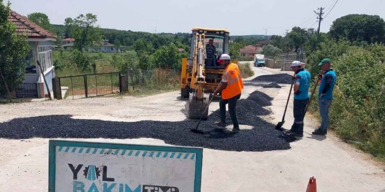 Yollar ve kaldırımlar bayrama hazırlandı