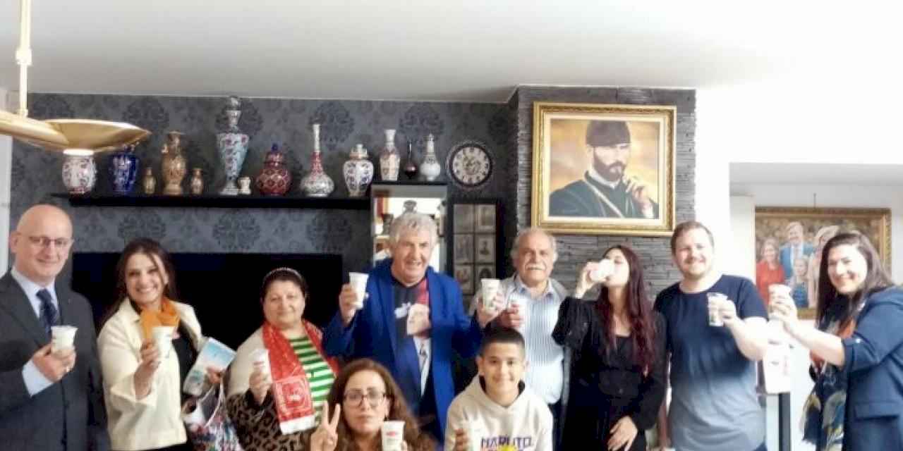 Silifke Ayran'dan deprem evine destek