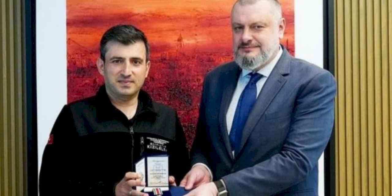 Ukrayna Ulusal Güvenlik Konseyi Sekreteri Baykar'ı ziyaret etti