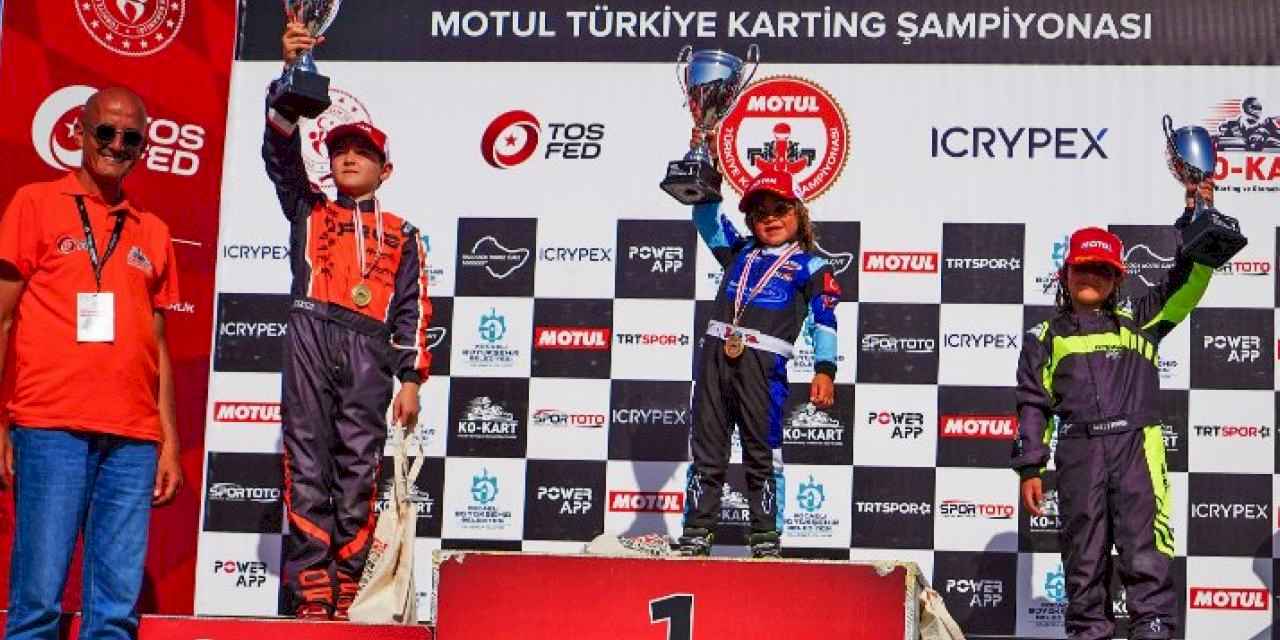 Körfez'de karting coşkusu yaşandı