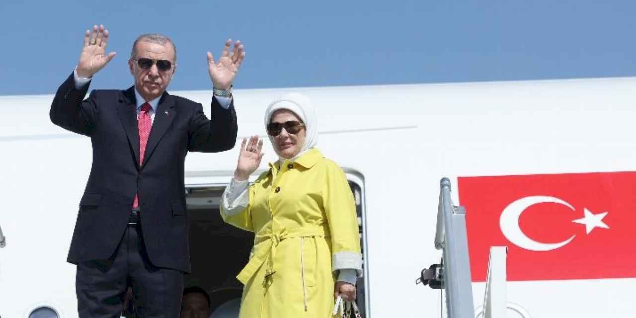 NATO Zirvesi için ABD'ye hareket etti...  Erdoğan'dan NATO öncesi önemli mesaj