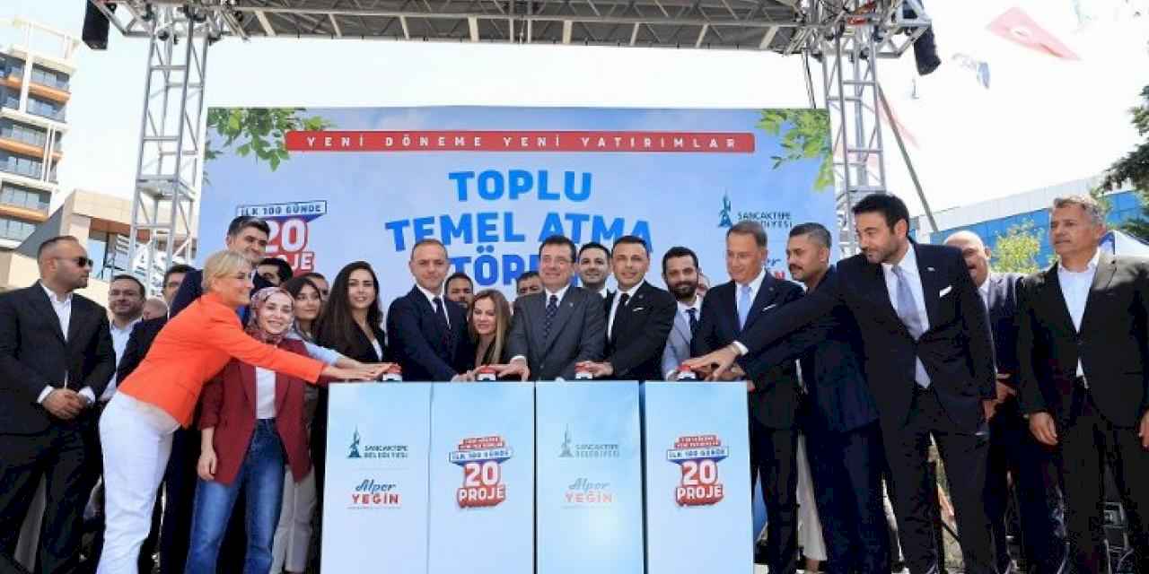 İstanbul Sancaktepe'de toplu temel atma