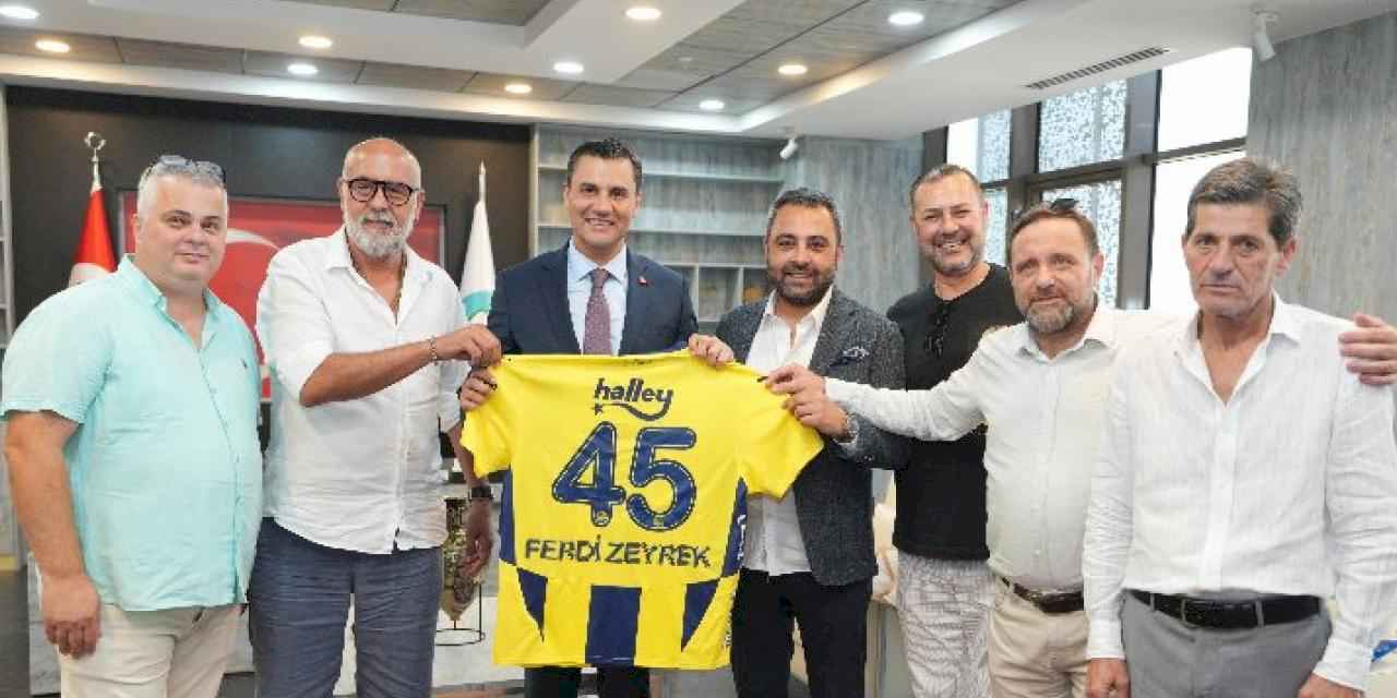 Fenerbahçe Taraftar Derneklerinden Başkan Zeyrek’e ziyaret