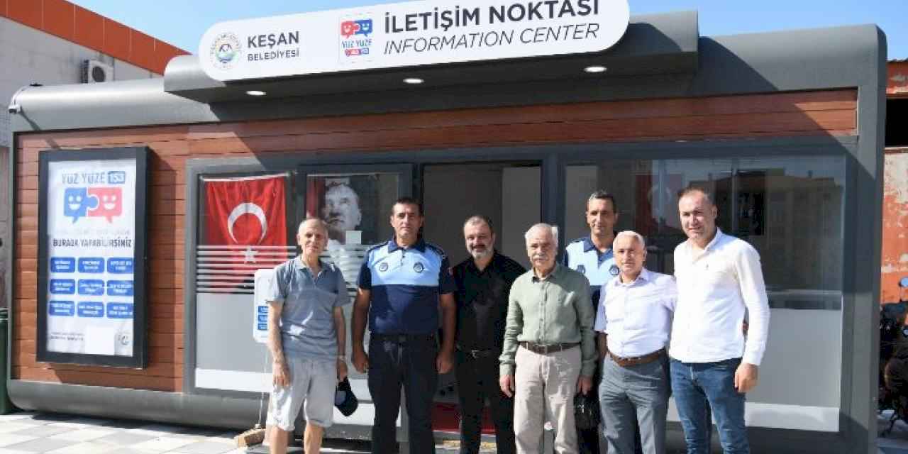 Keşan Belediyesi hizmet noktası Yeni Mahalle’de faaliyete başladı