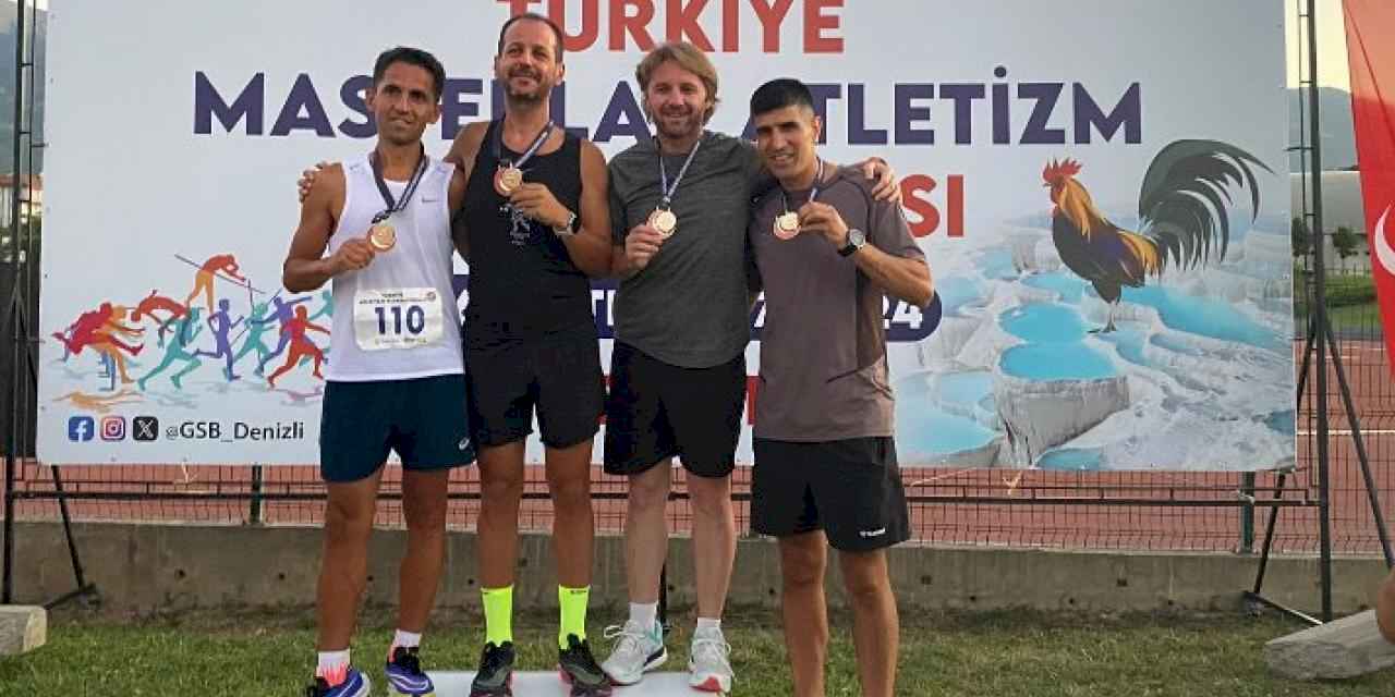 Keşanlı atlet Çağlar Uygun, 4 madalya ile döndü