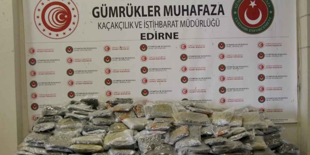 Edirne Jandarması'ndan uyuşturucu avı!