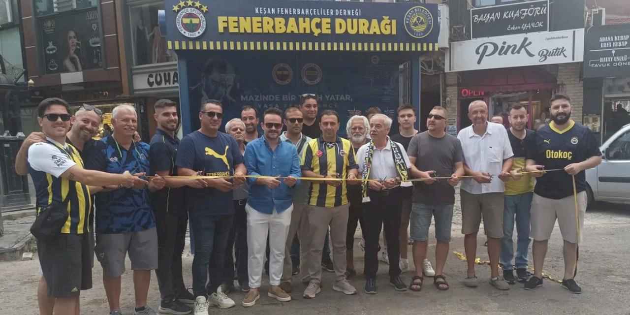 Keşan'da Fenerbahçeliler Derneği durağı açıldı