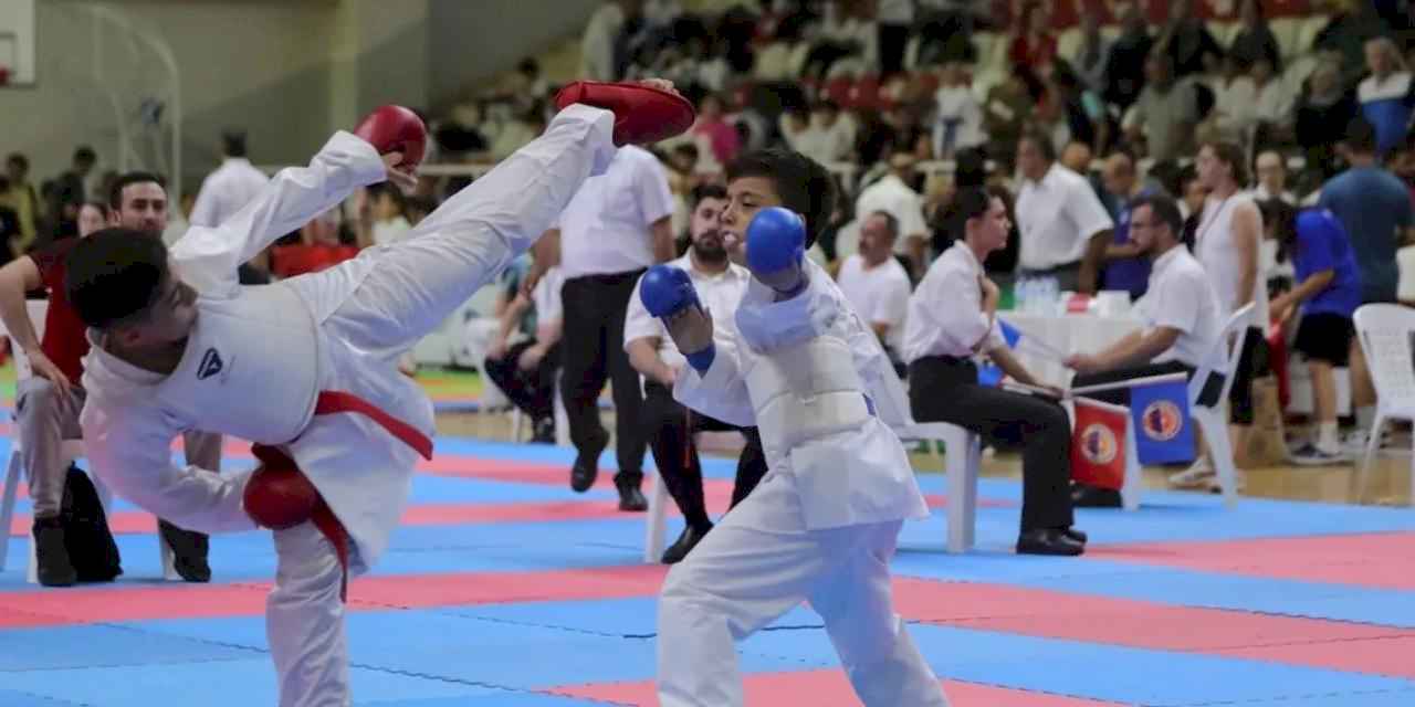 Bursa Gemlik'te uluslararası karate heyecanı