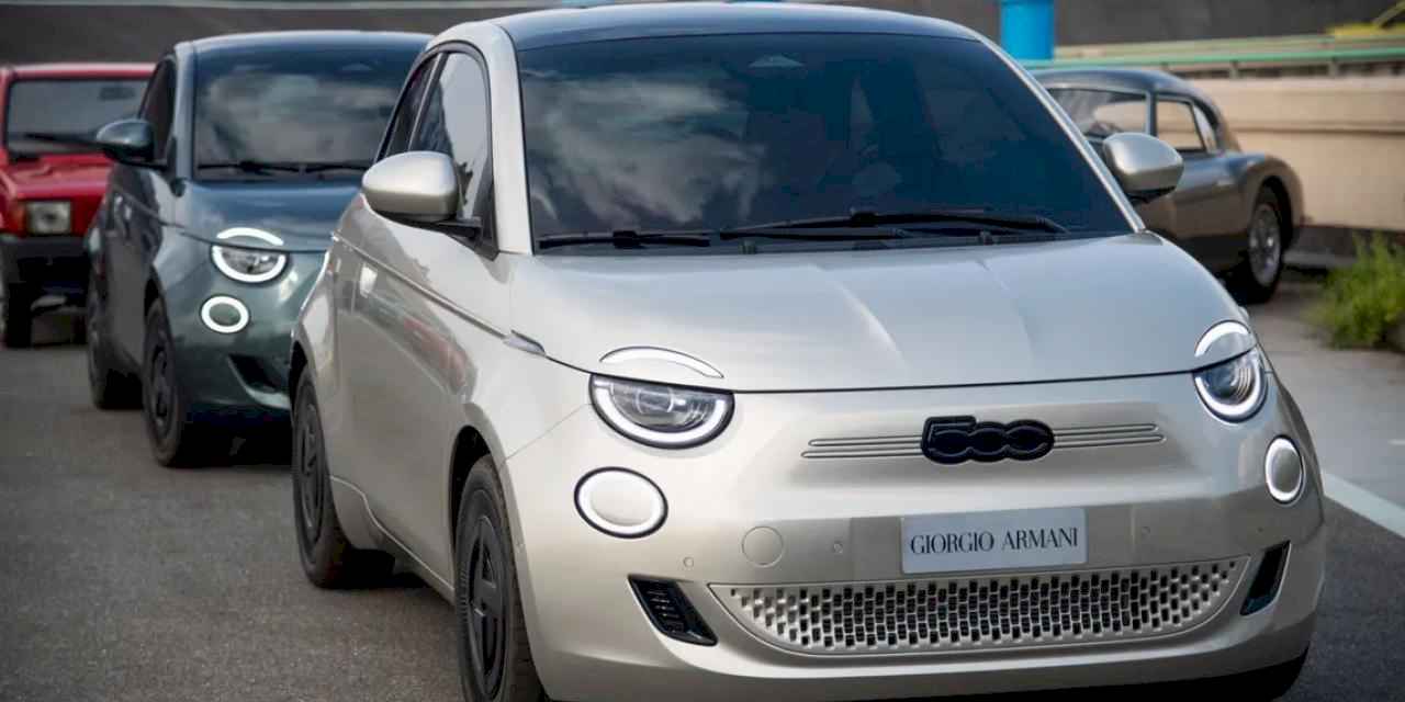 FIAT ve Giorgio Armani'den etkileyici iş birliği:  FIAT 500e Giorgio Armani