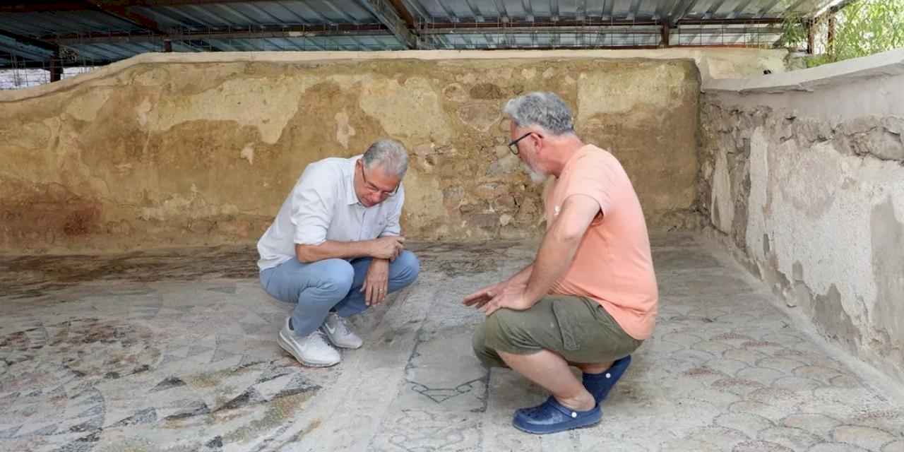 Mudanya'daki tarihi antik kentte önemli değer tamamlandı