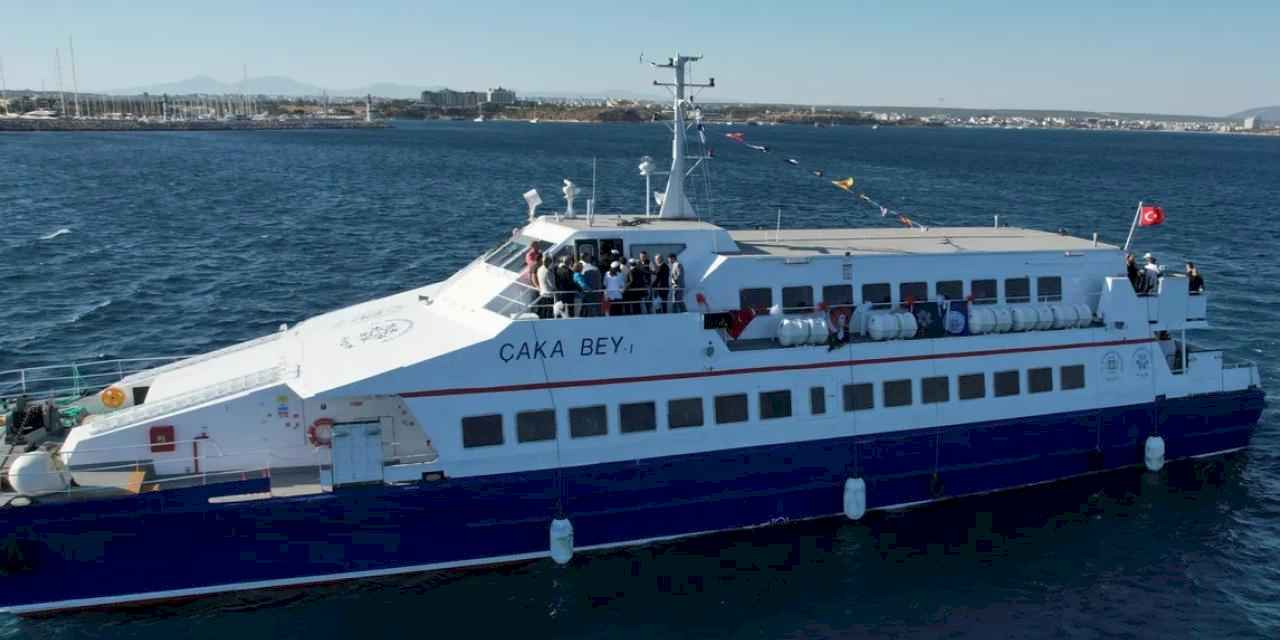 Muğla'da deniz otobüsü seferlerine yoğun ilgi