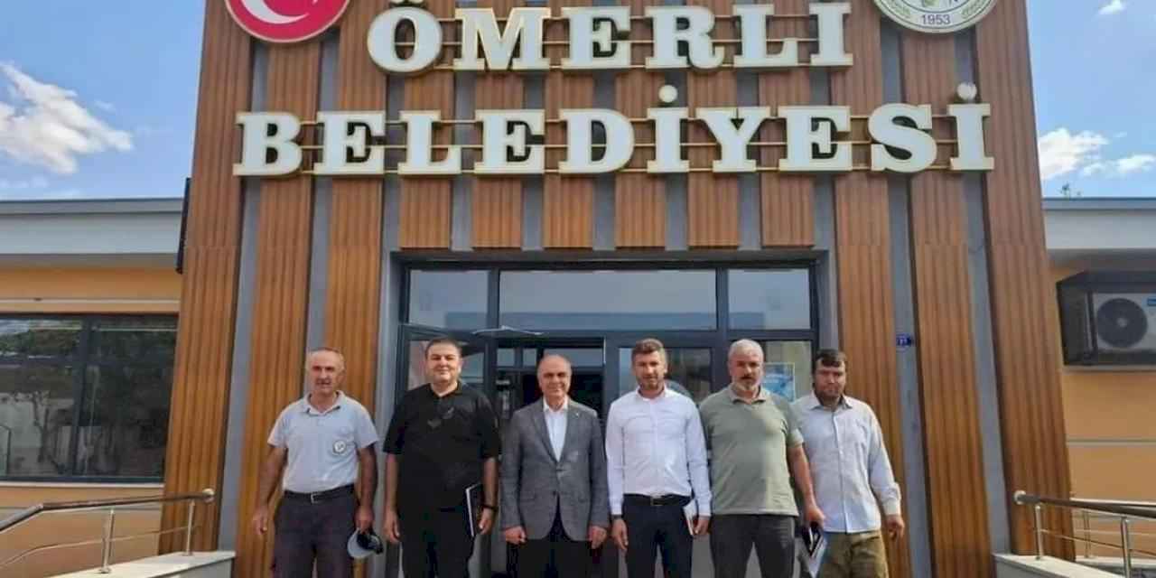 Ömerli Belediyesinde ek protokol sevinci