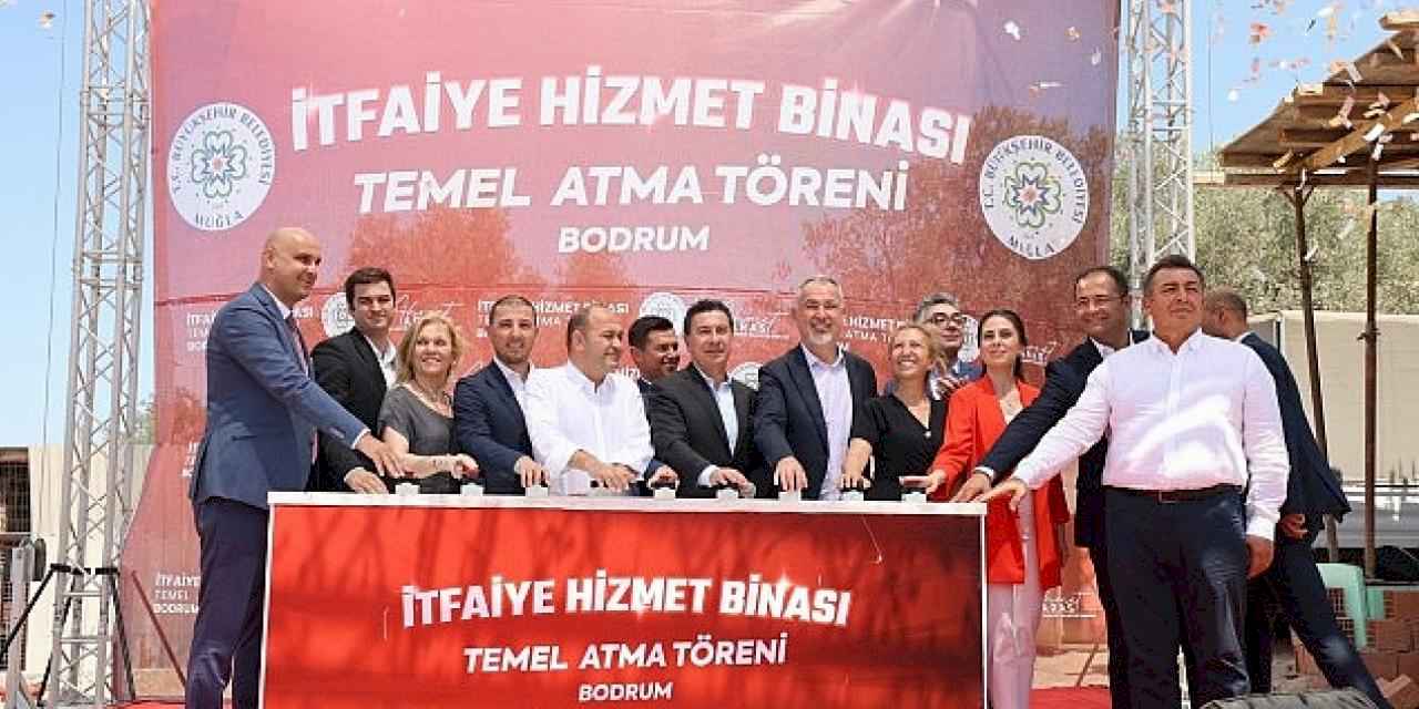 Bodrum İtfaiye Hizmet Binasının Temeli Atıldı