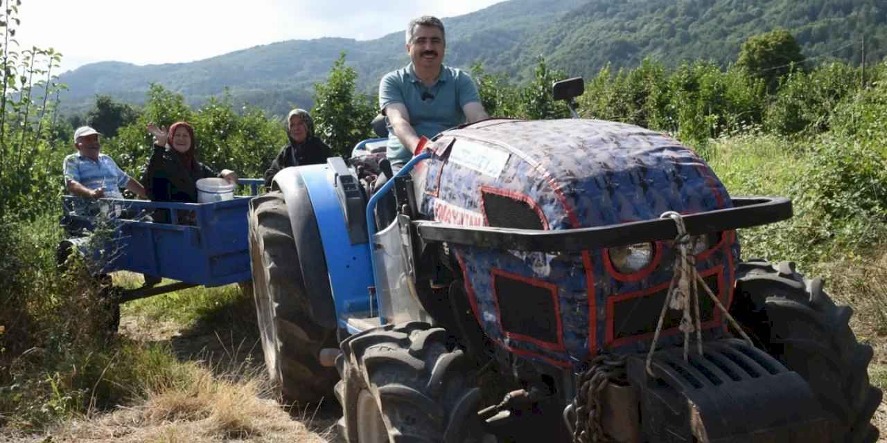 Yıldırım’da tarladan sofraya kadın eli