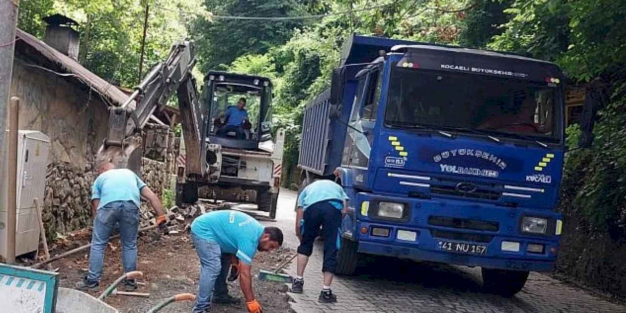 Kocaeli'de güvenli sürüş için pürüzsüz yollar