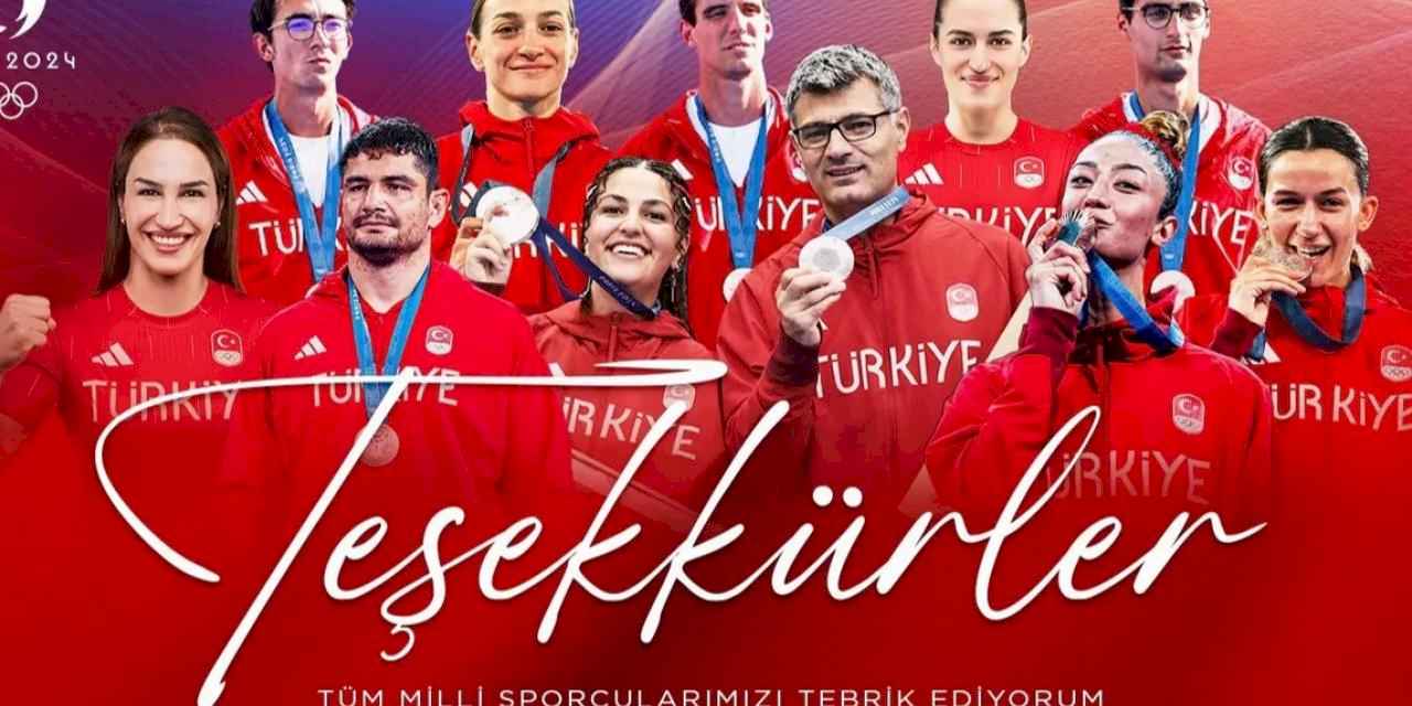 Emine Erdoğan'dan milli yıldızlara Olimpiyat teşekkürü