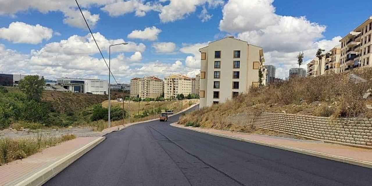 Gebze Kirazpınar TOKİ yolu asfaltlandı