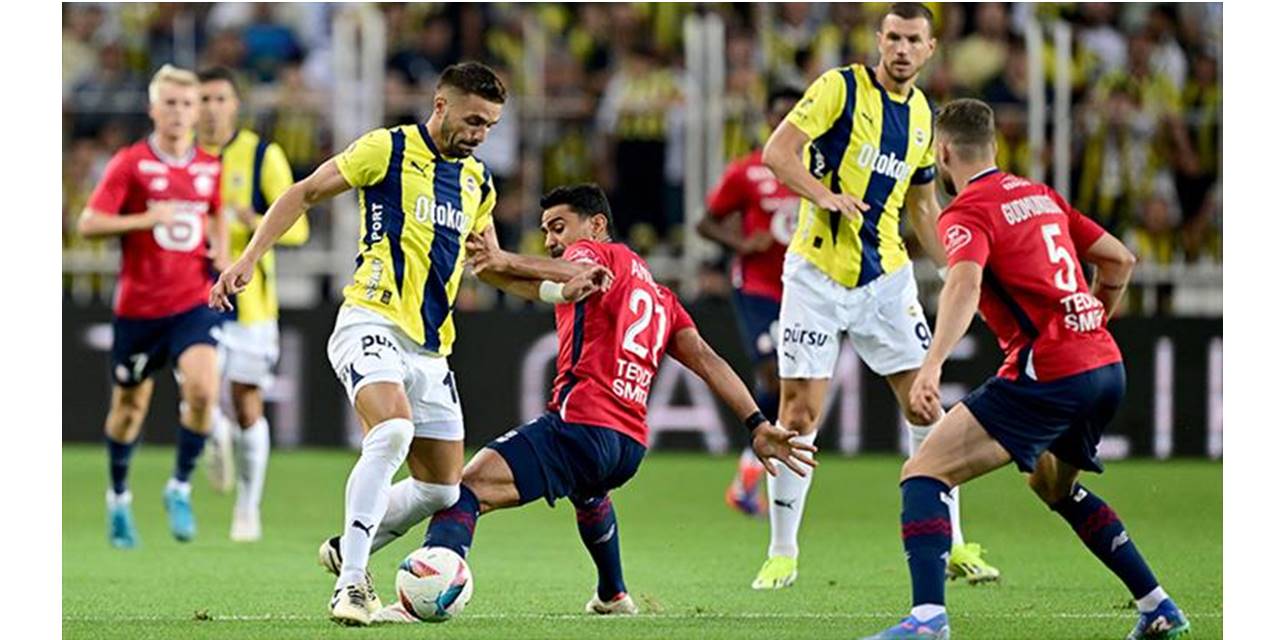 Fenerbahçe 1-1 Lille (Maç Sonucu) Fener, Şampiyonlar Ligi'ne veda etti