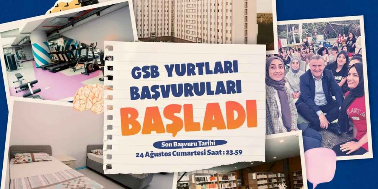 Bakan Bak duyurdu... Yurt başvuruları başladı