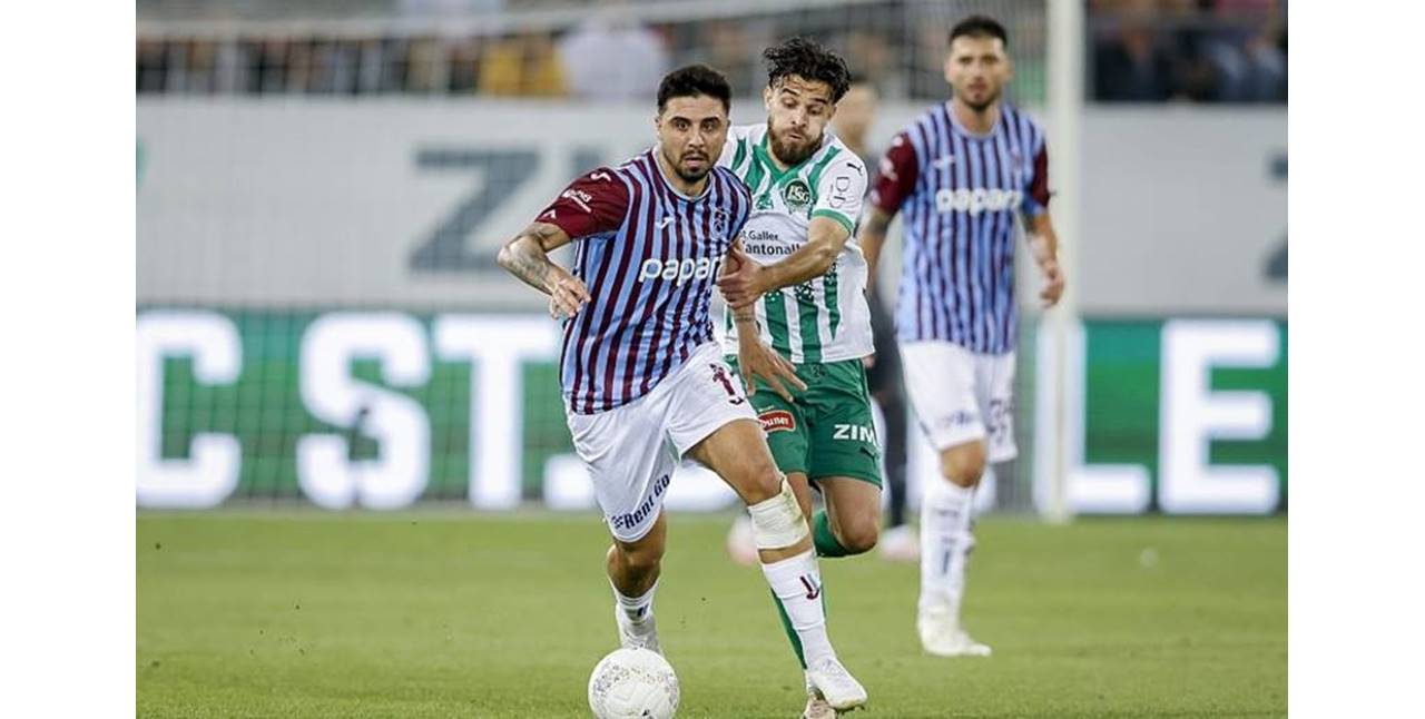 St. Gallen 0 - 0 Trabzonspor (Maç Sonucu) Fırtına'dan play-off turuna sessiz başlangıç