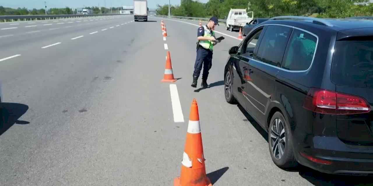 1 haftada 2,5 milyon araç denetlendi