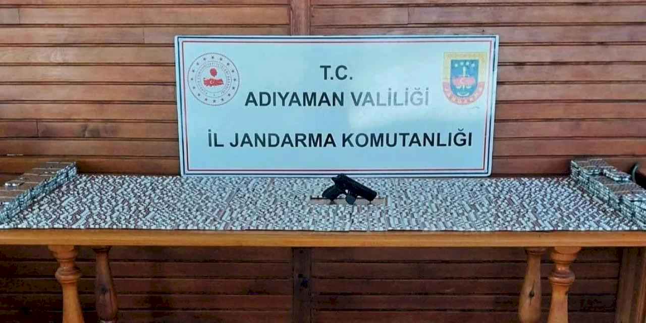 Adıyaman Jandarması'nın uyuşturucu ile mücadelesi sürüyor