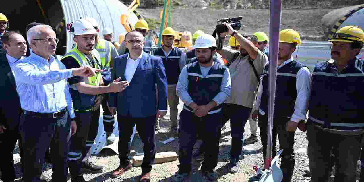 Bolu Dağı tünelindeki çalışmalar 19 Eylül'de tamamlanacak