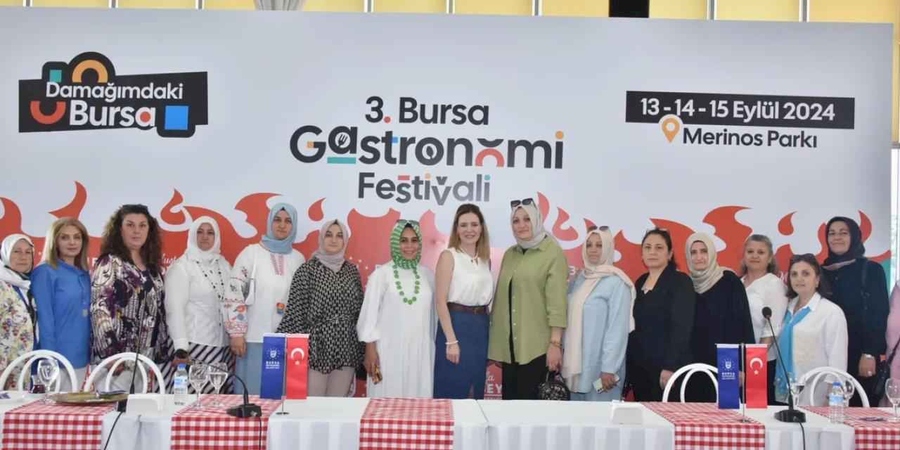 Bursa'nın zengin mutfak kültürü bu festivalde tanıtılacak