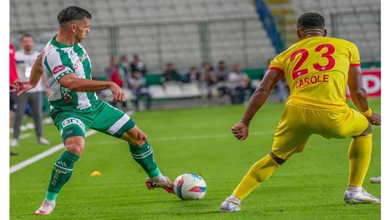 Tümosan Konyaspor 0 - 0 Bellona Kayserispor (Maç Sonucu) Konya'da gol sesi çıkmadı!