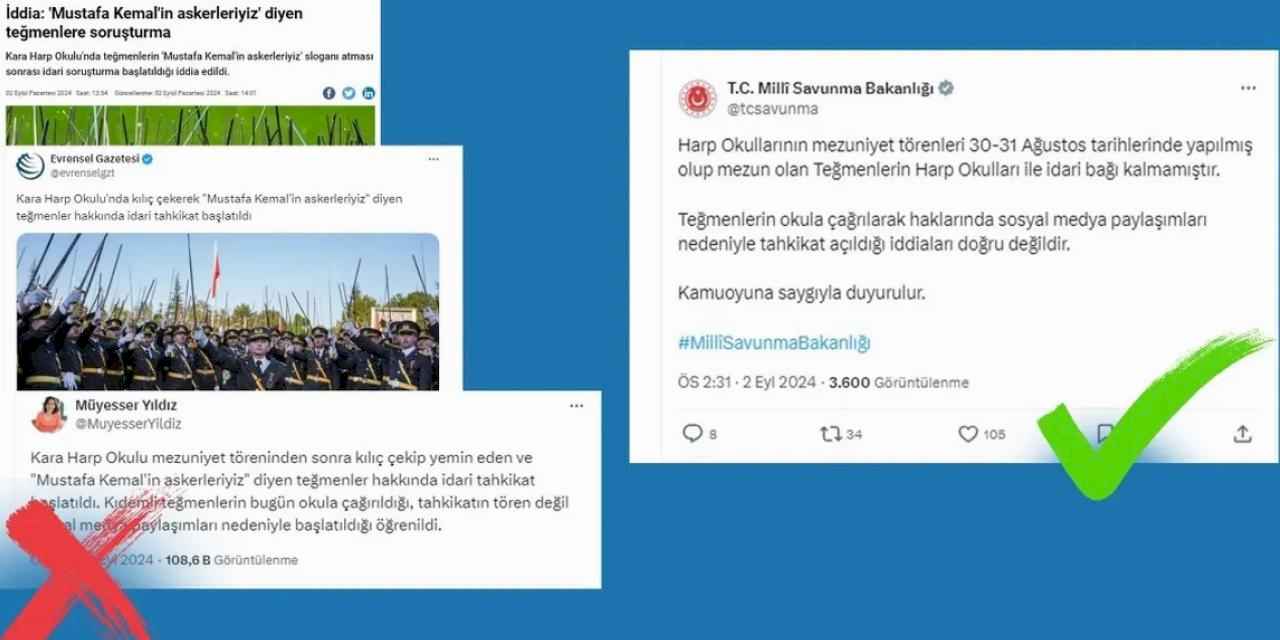 Teğmenler hakkında tahkikat açıldı mı?