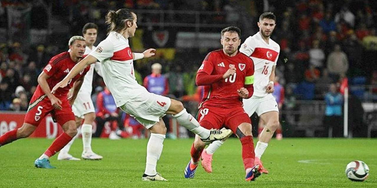 Galler 0 - 0 Türkiye (Maç Sonucu) Bizim çocuklar 10 kişiyle 1 puanı aldı!