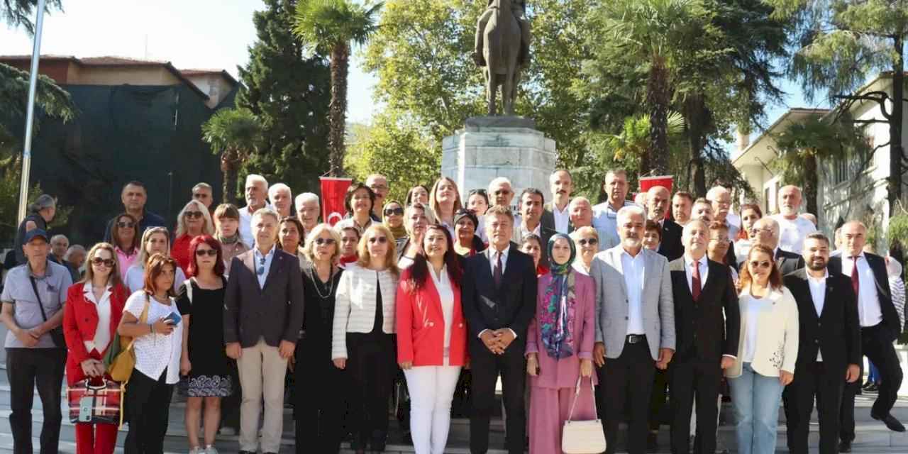 Bursa’da CHP'nin 101. kuruluş yıl dönümü kutlandı