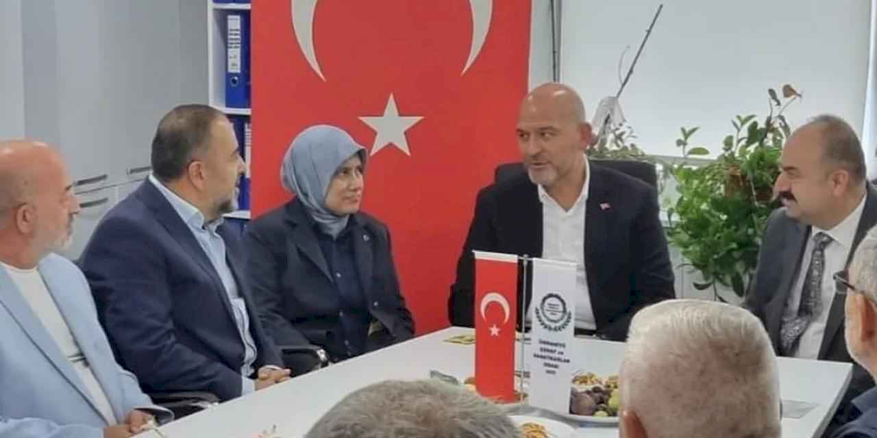 Ak Parti Milletvekili Soylu’dan Ümraniye Esnaf ve Sanatkarlar Odası’na ziyaret