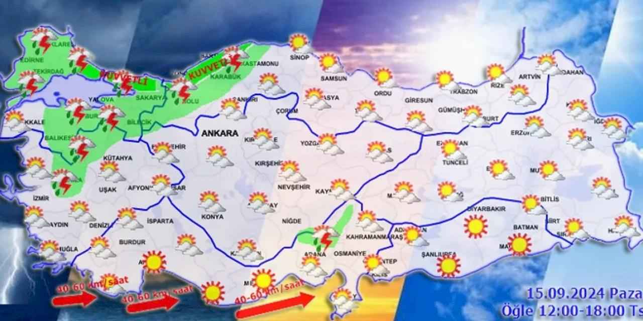 Meteoroloji'den 'Pazar' havası!